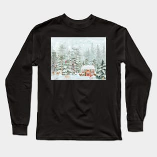 Winter Forest Long Sleeve T-Shirt